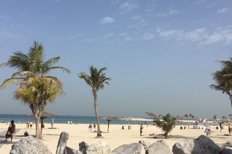 Al Mamzar beach dubai