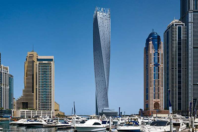 cayan tower dubai